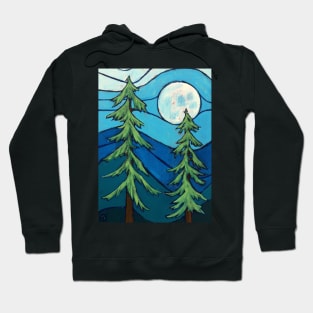 Evergreen Moon Hoodie